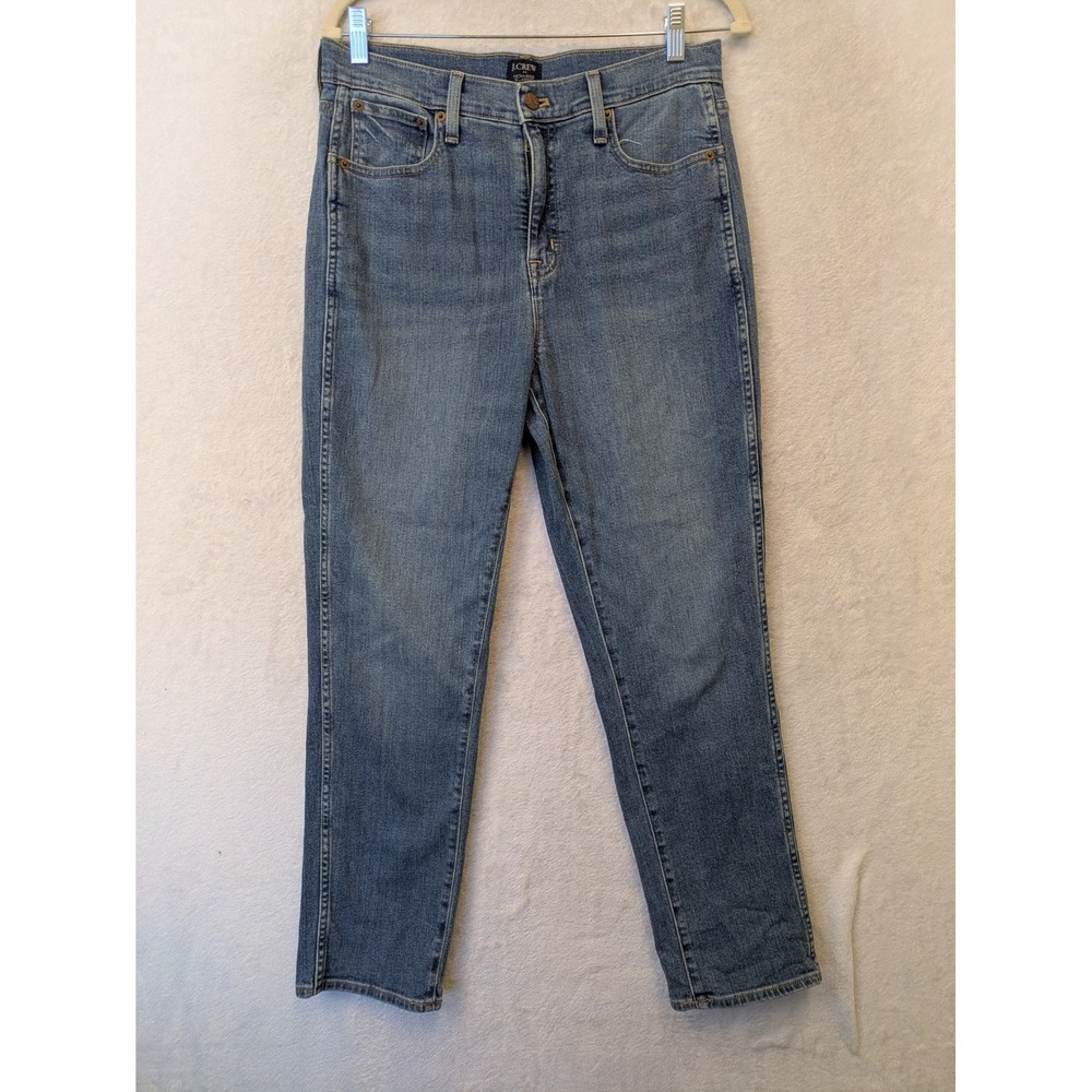 J.Crew Re-Imagined High-Rise‎ Classic Vintage Jeans Blue Size 27 Straight Leg